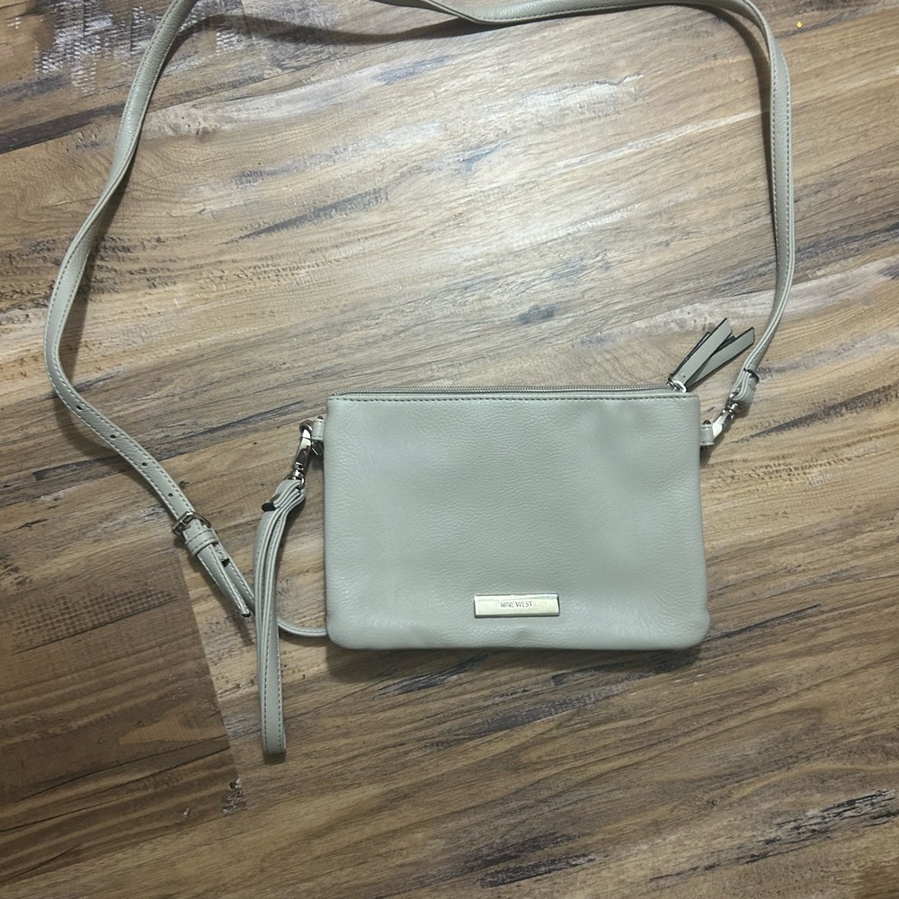 Nine West Cream Crossbody Bag